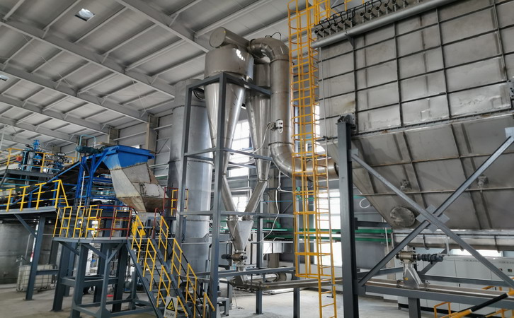 鋰輝石鋰云母硫酸鹽法生產碳酸鋰設備